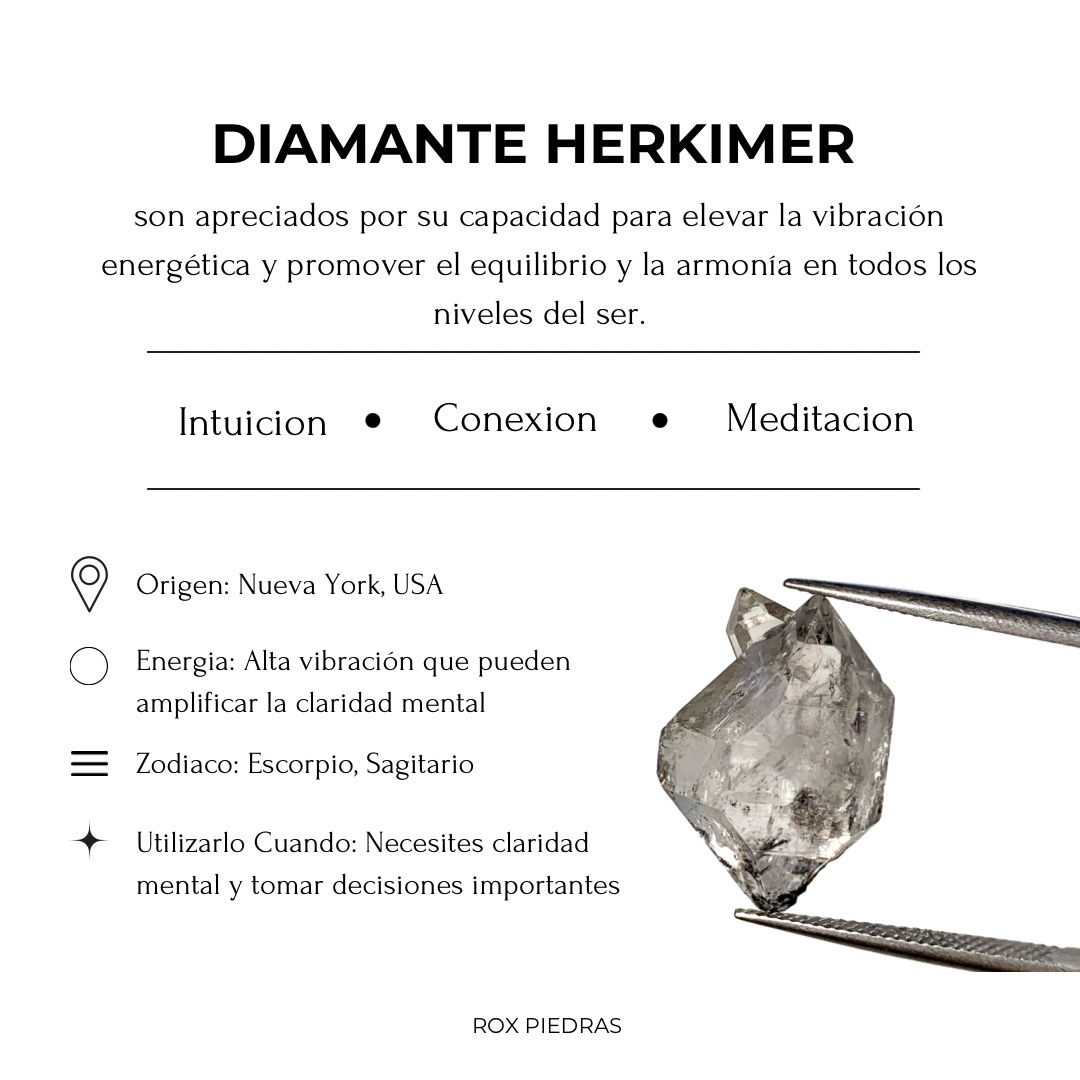 Diamante Herkimer Guia Rapida Rox Piedras
