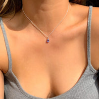 COLLAR FLUORITA AZUL ENGASTE GRIFAS