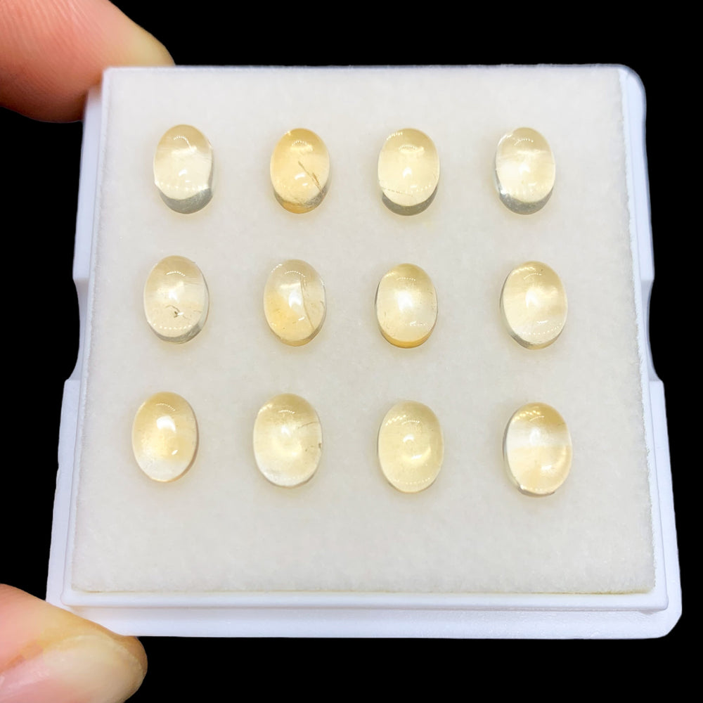 Citrino 7x5 mm Ovalado