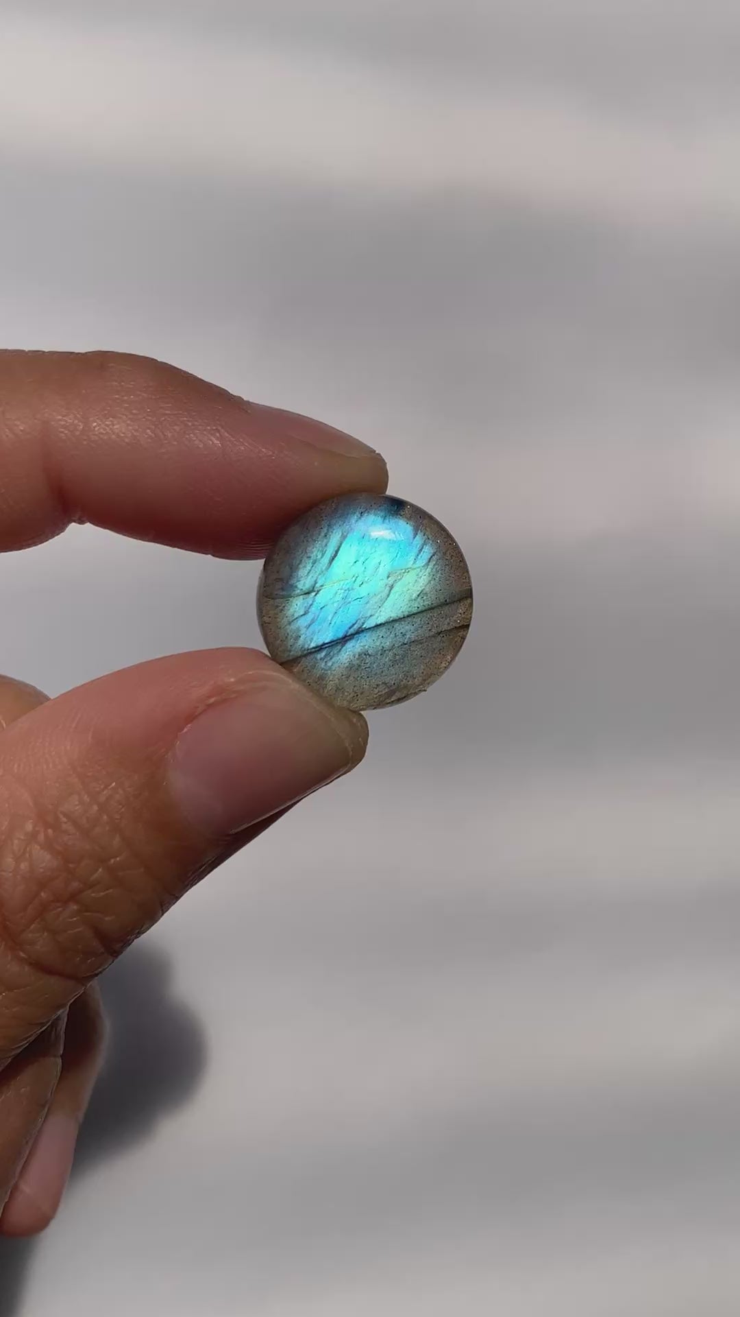 LABRADORITA AZUL REDONDA 17 MM