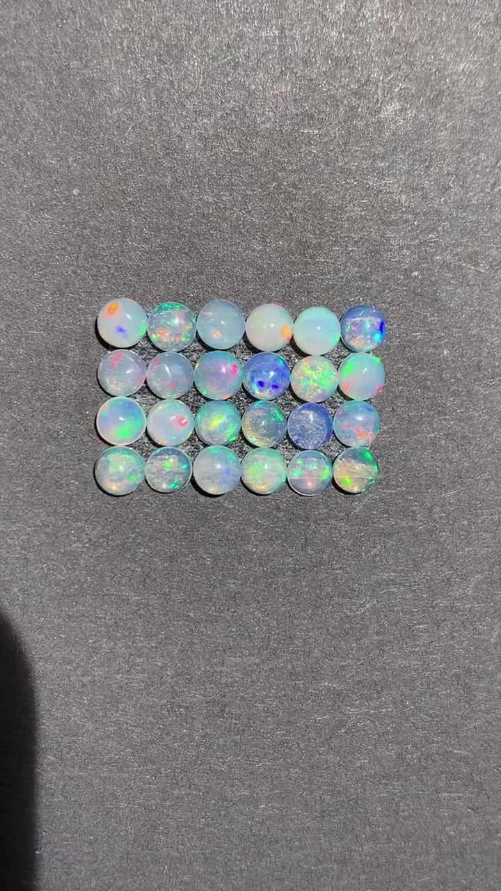 Opalo Etíope Redondo 4 MM