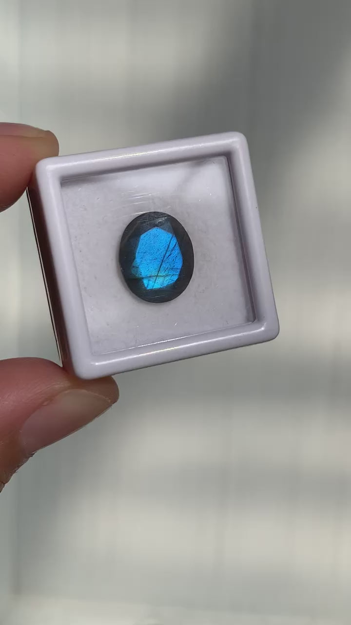 LABRADORITA NATURAL OVALADA 12x10 MM