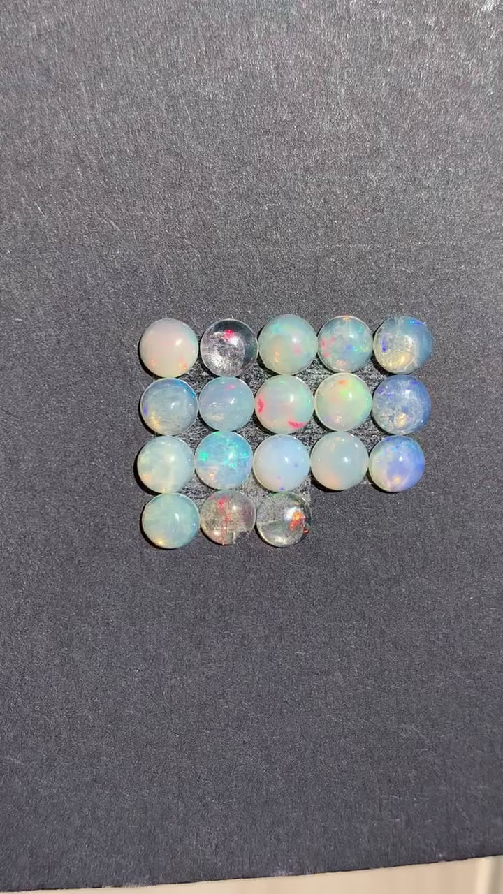 Opalo Etíope Redondo 4.8 MM