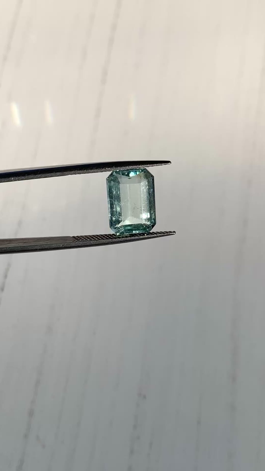 AGUAMARINA NATURAL CORTE OCTAGONO 12x8x5 MM