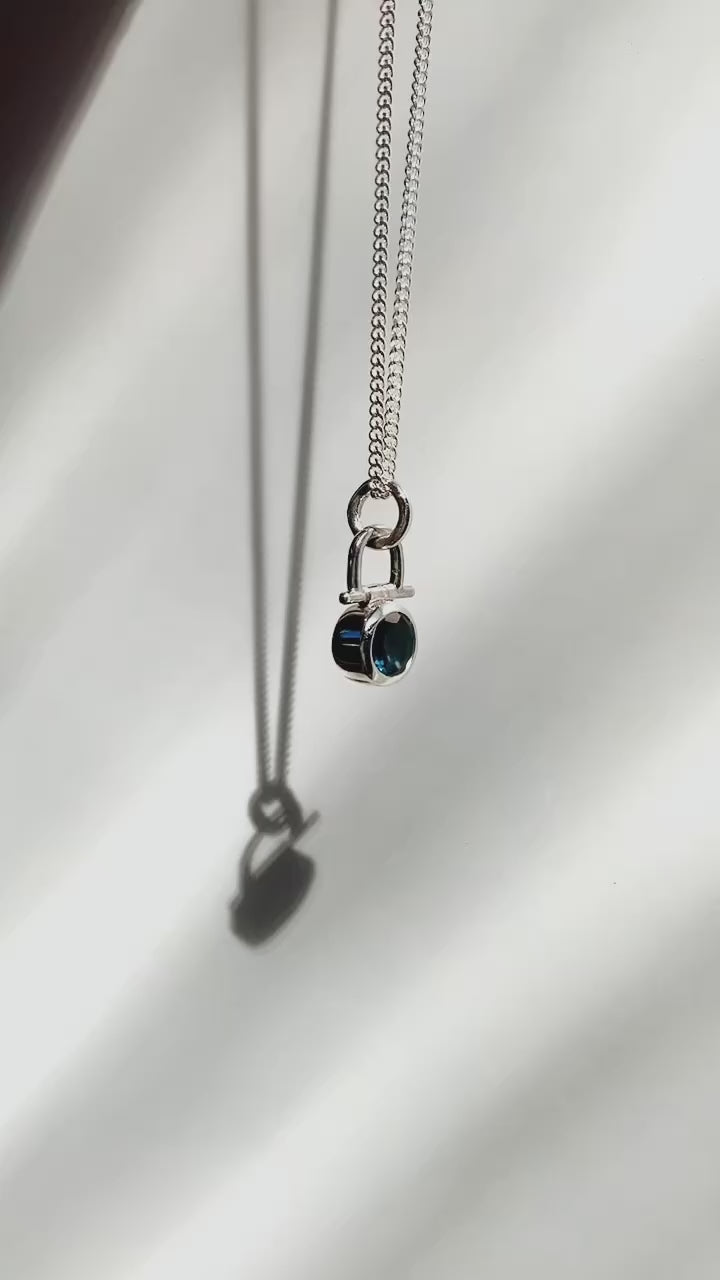 COLLAR TOPACIO LONDON BLUE