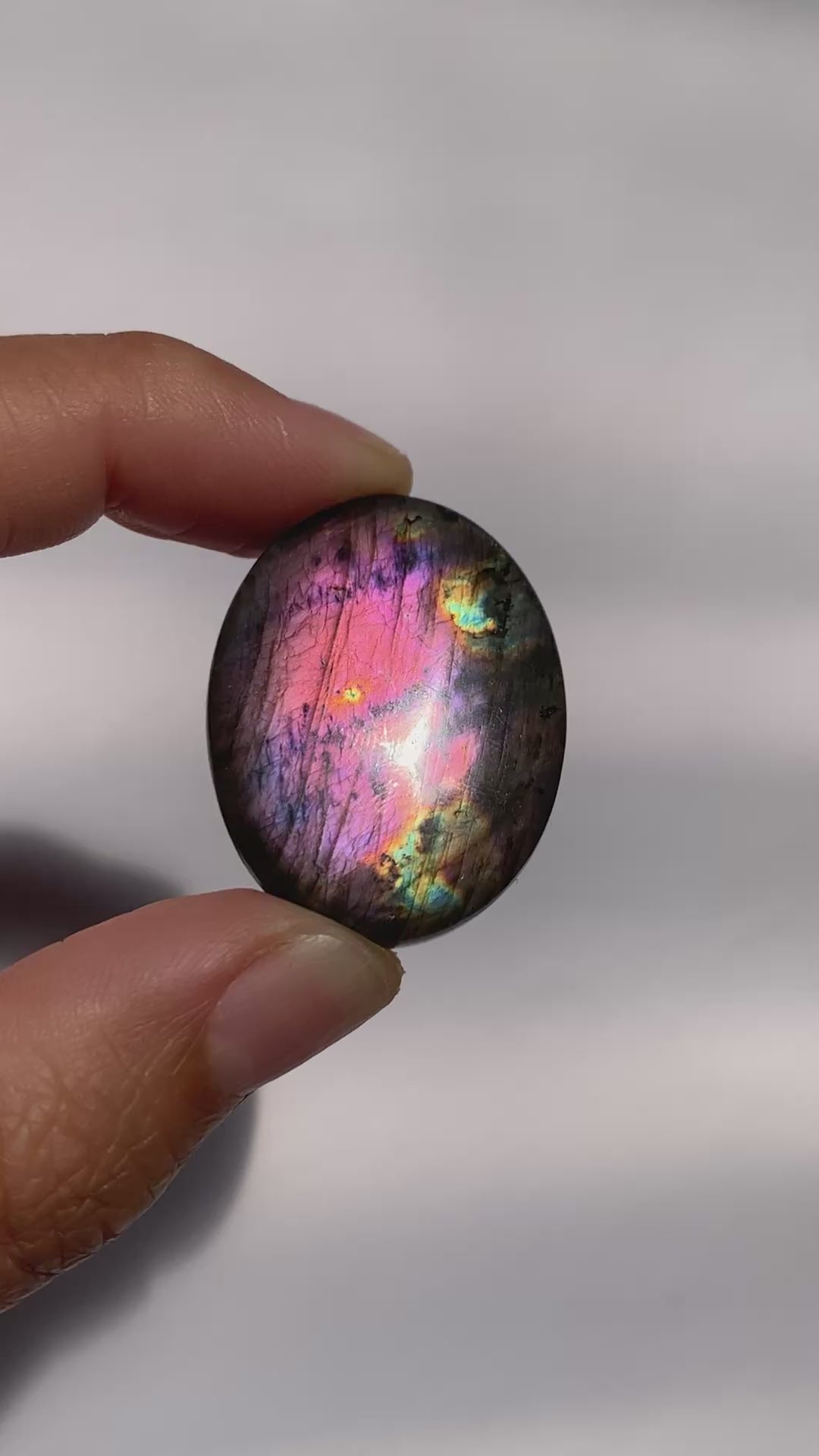 LABRADORITA MULTICOLOR OVALADO 34x26 MM