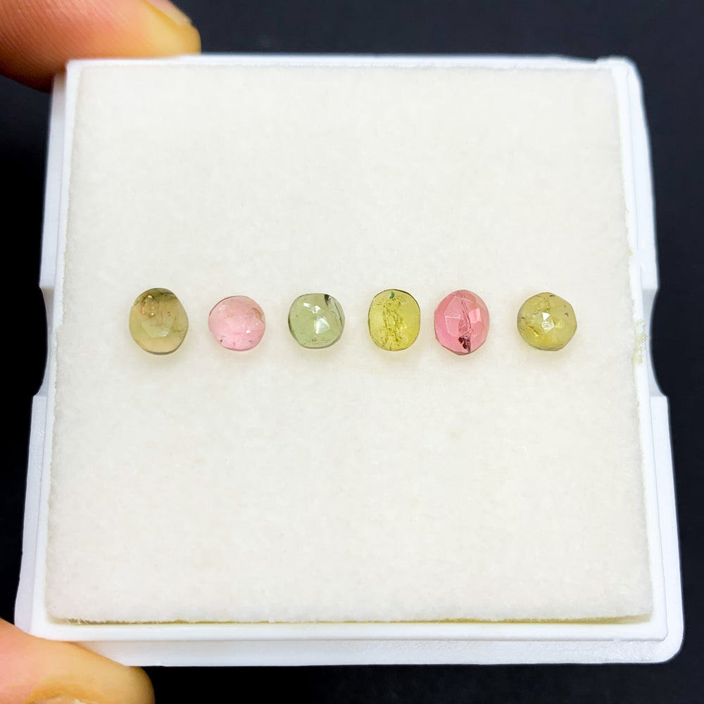 Turmalinas Corte Rosa 4 mm