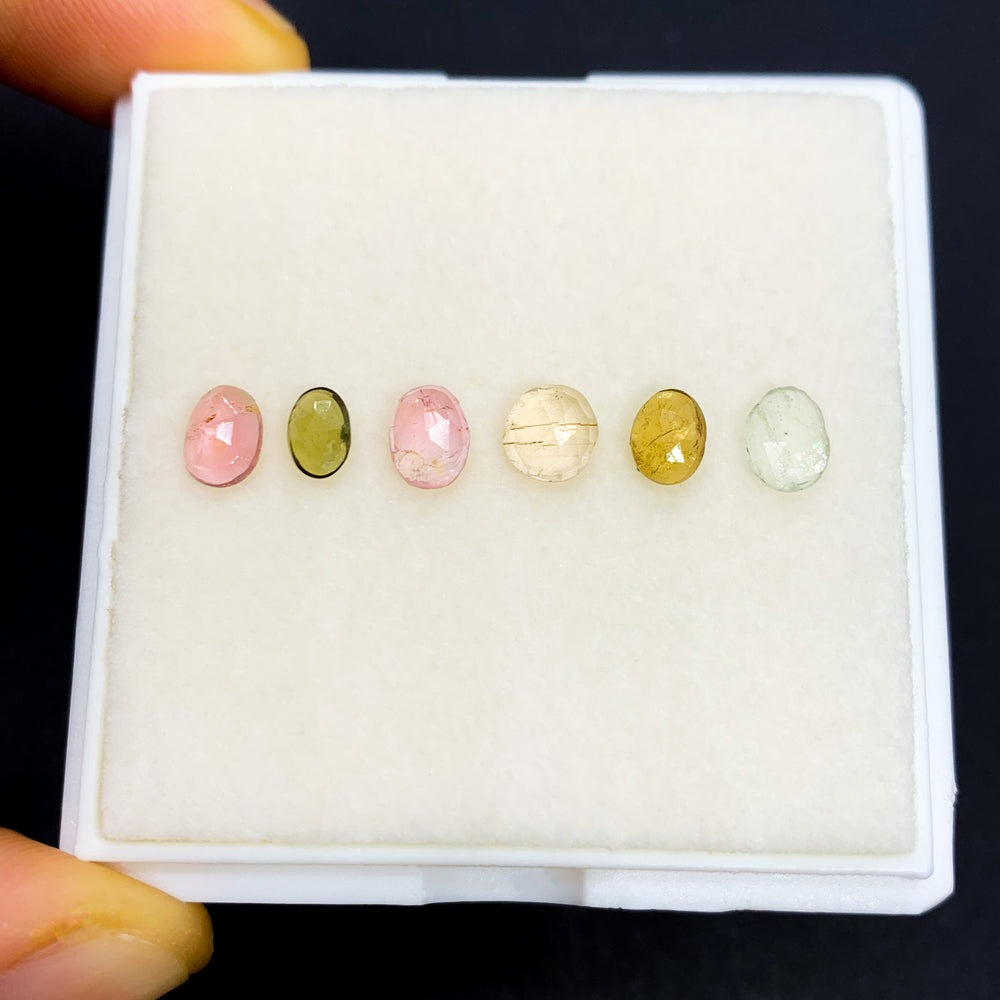 Turmalinas Corte Rosa 5 mm