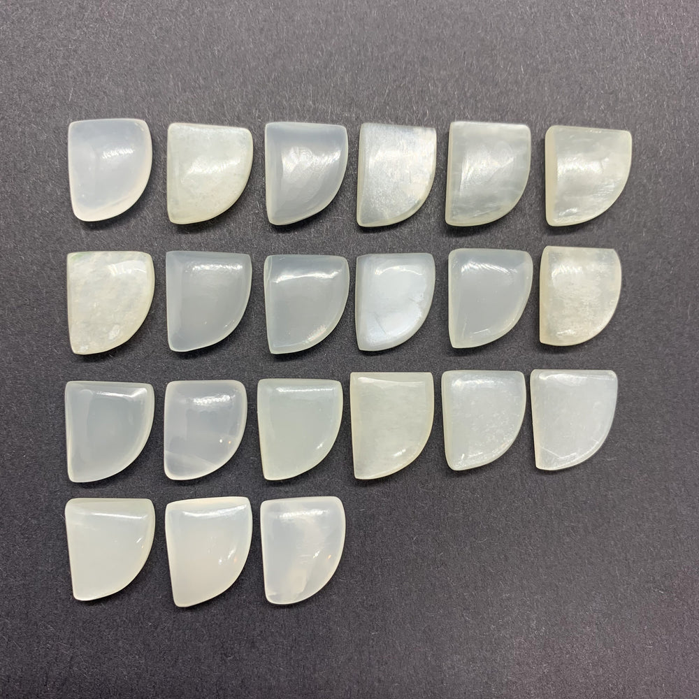 Piedra Luna Blanca 12x10 mm